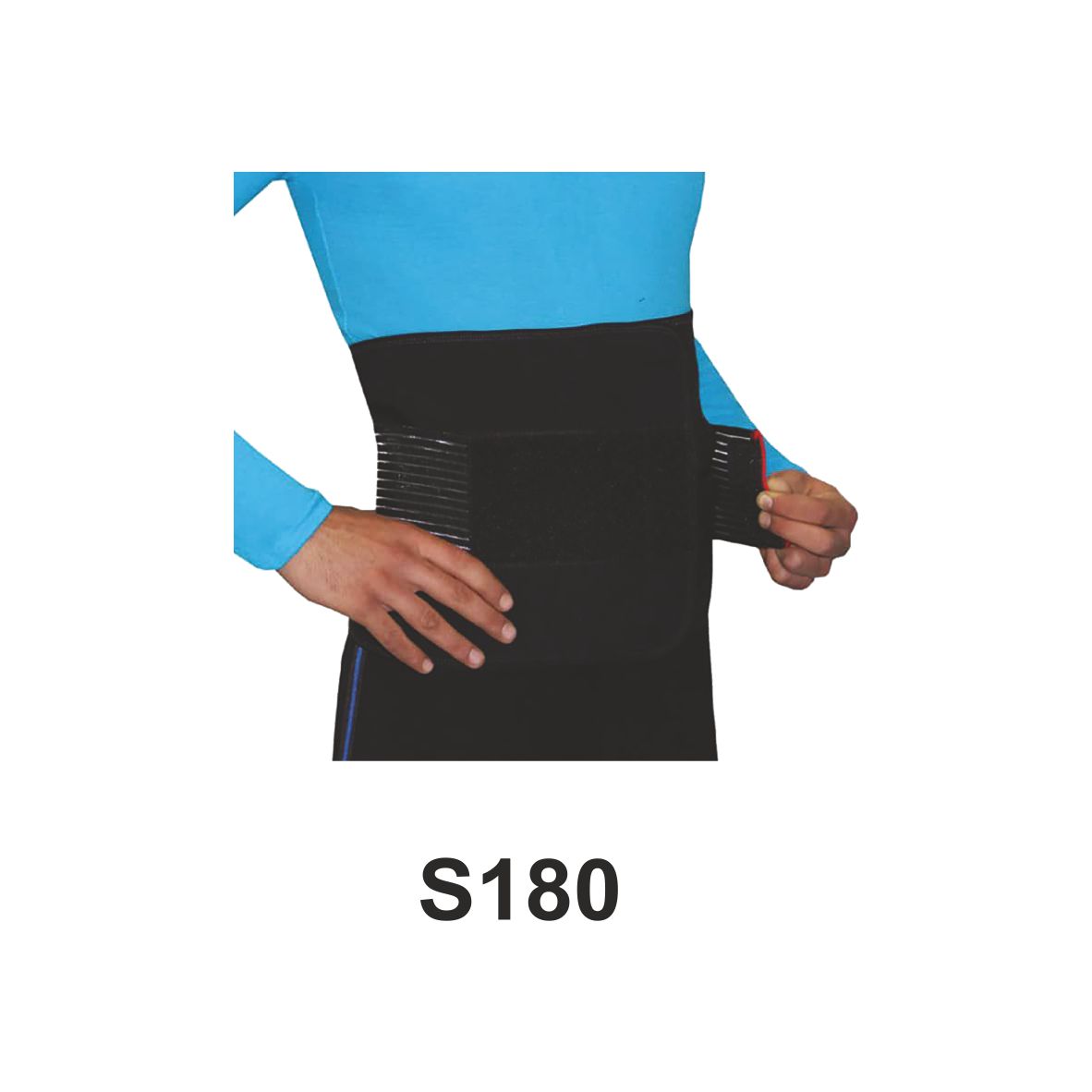 شکم بند پل دار صادراتی واسپور S180 - بازار پزشکی - ارتوپدی