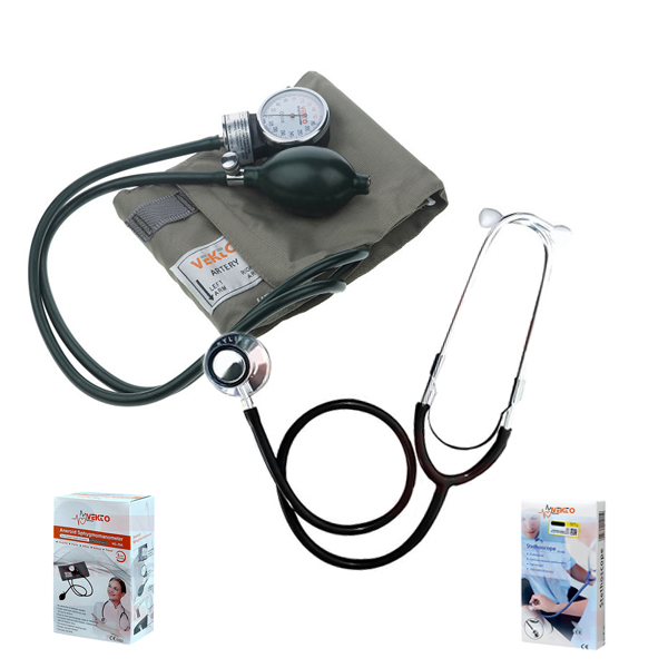 ست فشارسنج عقربه ای و گوشی پزشکی وکتو