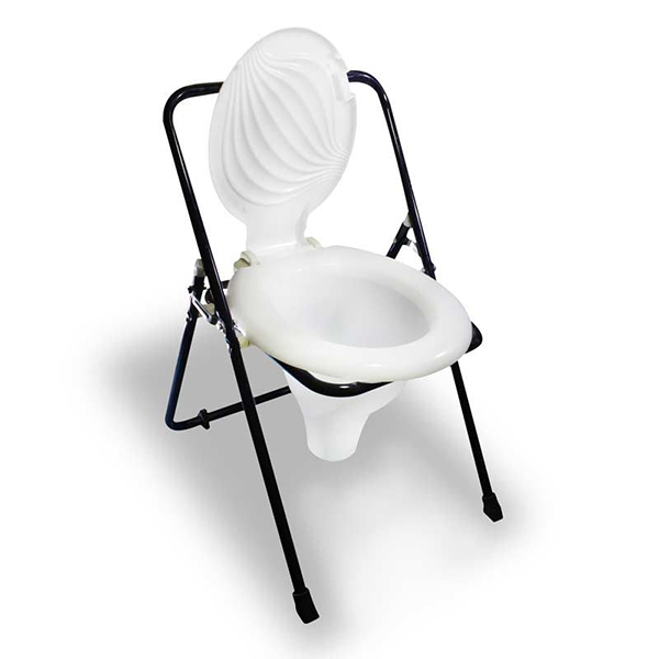 صندلی توالت فرنگی تاشو با قیف