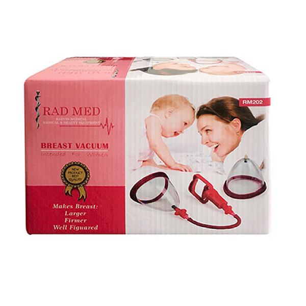 دستگاه وکیوم حجم دهنده سینه رادمد