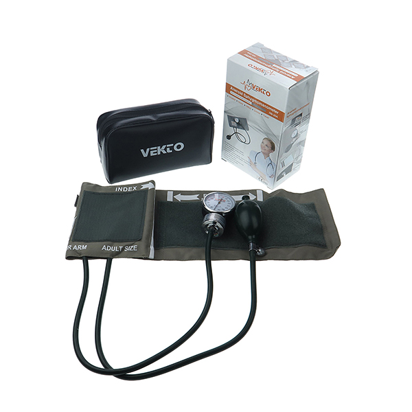فشارسنج عقربه ای و گوشی پزشکی وکتو Vekto Dial Pressure Gauge