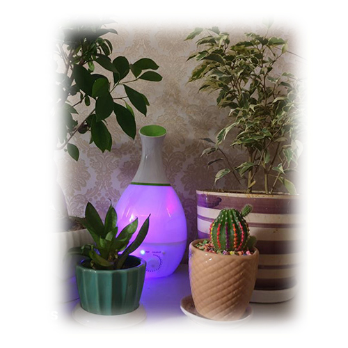 دستگاه بخور و رطوبت ساز سرد کوزه ای 2.4 لیتری Ultrasonic Humidifier