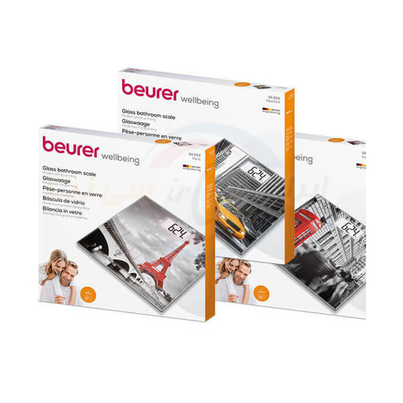 ترازو شیشه ای پاریس بیورر مدل GS203 PARIS