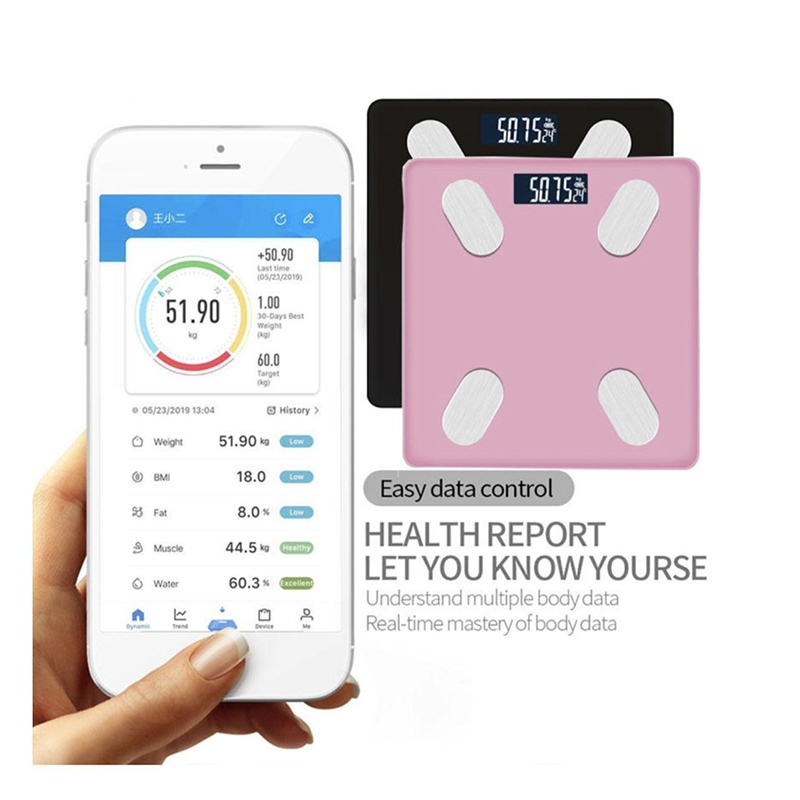 ترازوی دیجیتال هوشمند وزن و چربی حرفه ای هوشمند