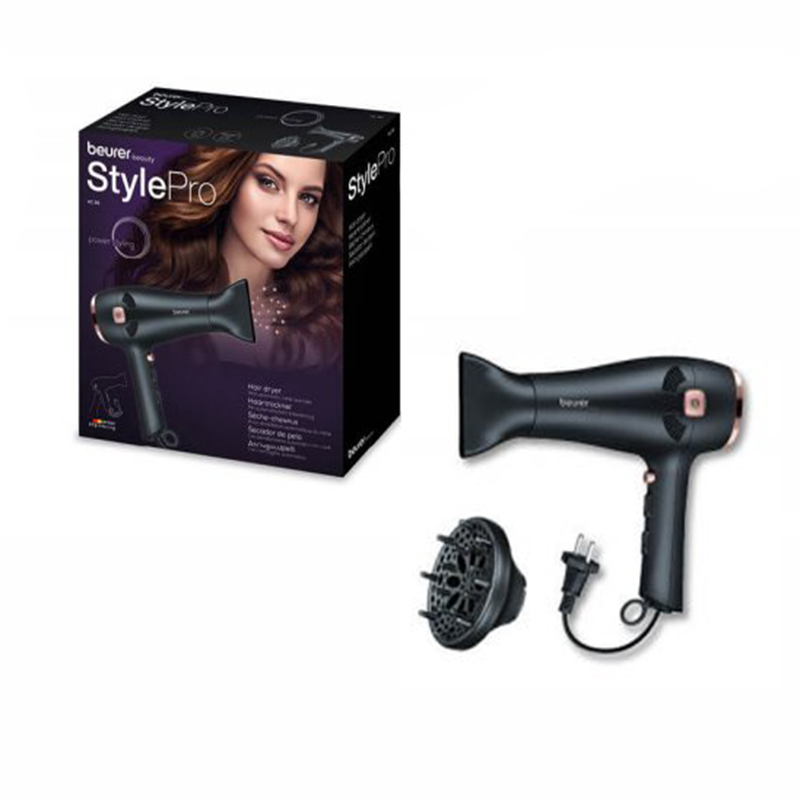 سشوار یونی دارای سیم جمع کن بیورر HC55