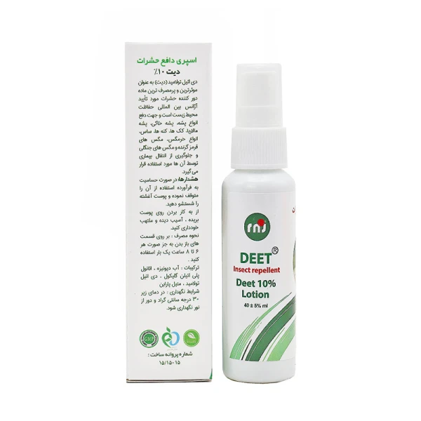 اسپری دافع حشرات دیت 10% آر ان جی
