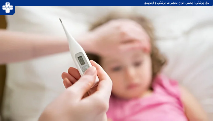 اندازه گیری تب با تب سنج دیجیتال