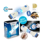 شانه شپش برقی 4 فیلتر v-comb