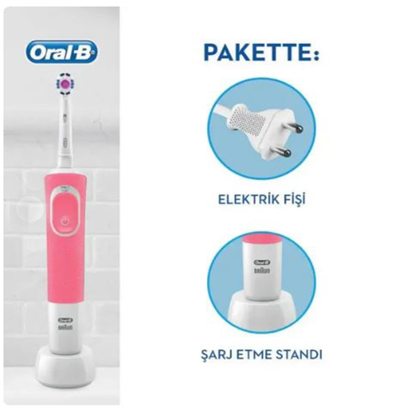 مسواک برقی اورال بی VITALITY 100 Cross Action جعبه دار