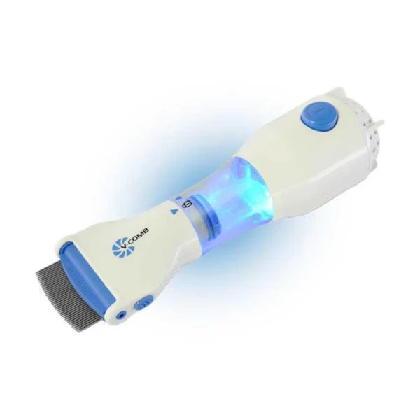 شانه شپش برقی 4 فیلتر v-comb