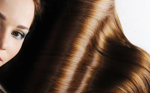 داشتن موهای شفاف با رژیم غذایی