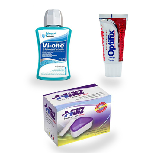 پکیج بهداشتی دندان مصنوعی