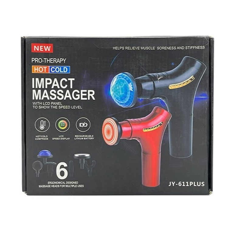 ماساژور تفنگی سرد و گرم 6 سر مدل JY-611 PLUS