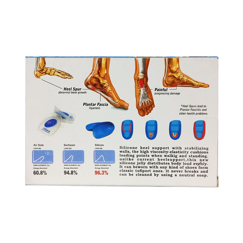 کفی طبی سیلیکونی خار پاشنه ارتوپلکس