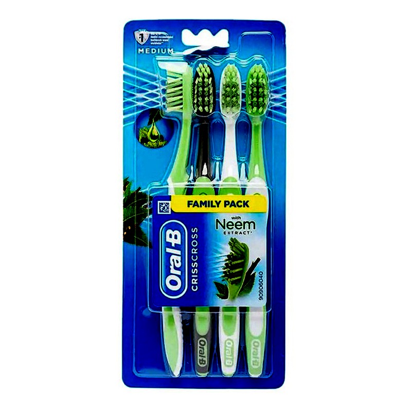 مسواک کریس کراس اورال بی مدل Neem Extract