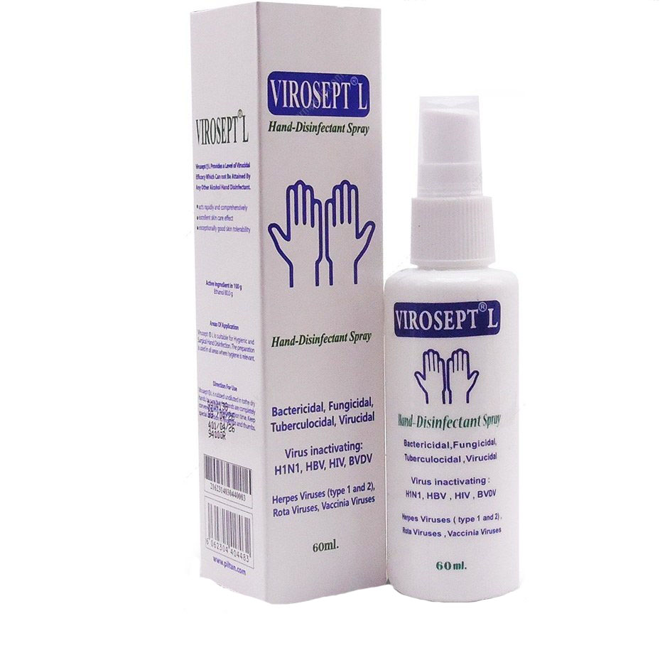 اسپری ضدعفونی کننده دست وایروسپت ال