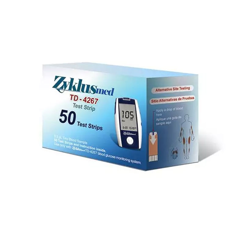 نوار تست قند خون زیکلاس بسته 50 عددی Test Strips