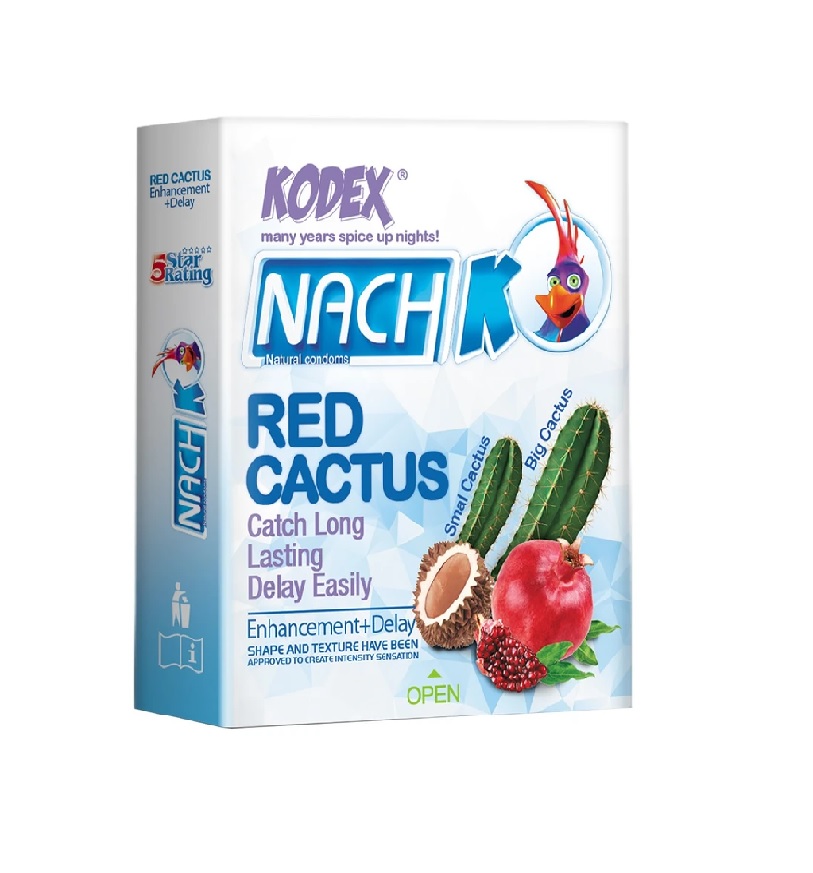 کاندوم تاخیری کدکس مدل رد لارگو کاکتوس