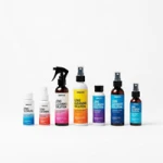 مایع و محفظه لنز