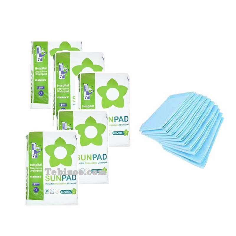 زیر انداز بهداشتی بیمار و سالمند سان پد بسته 5 عددی