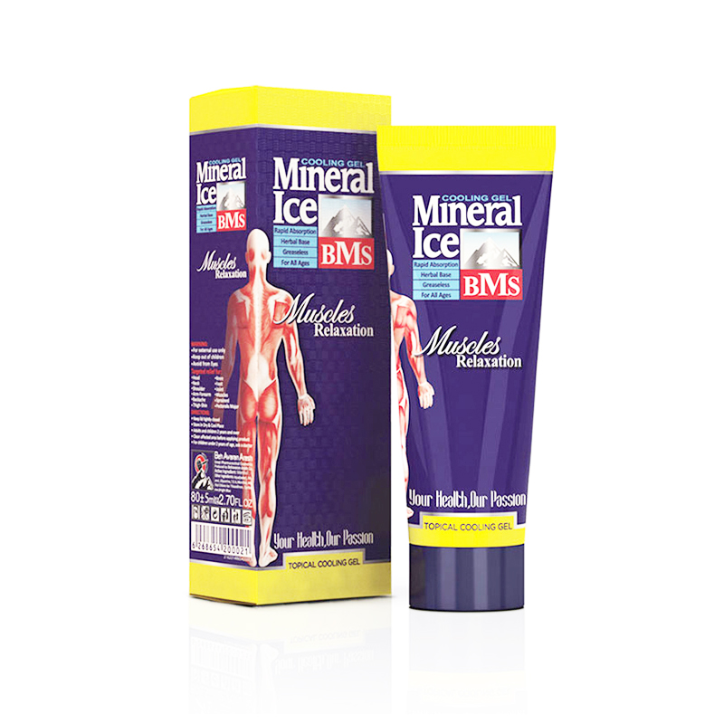 ژل تیوپی ضد درد خنک کننده مینرال آیس بی اس ام