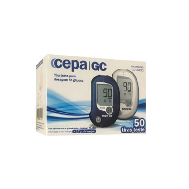 نوار تست قند خون سپا جی‌سی بسته 50 عددی