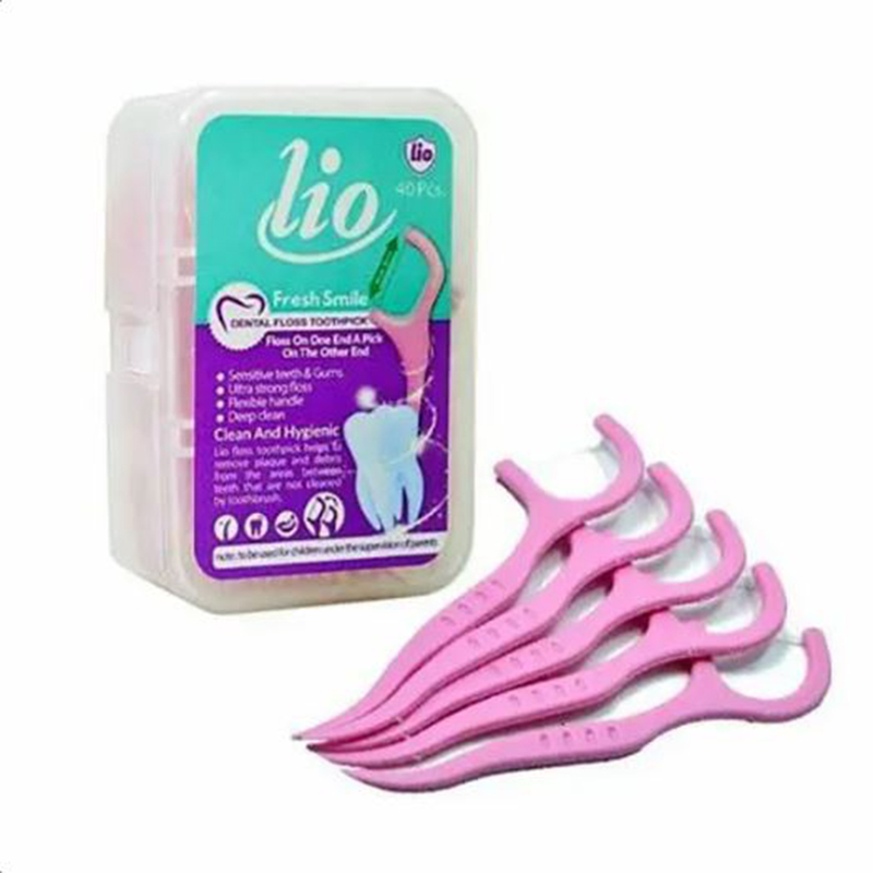 نخ دندان کمانی لیو 40 عددی