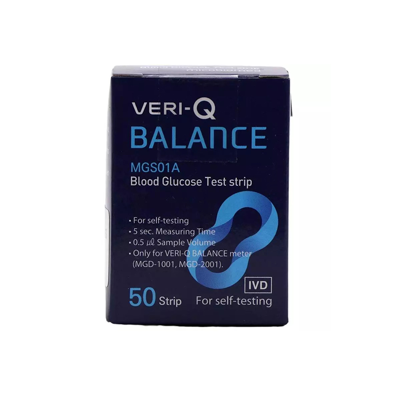 نوار تست قند خون وری کیو بسته 50 عددی