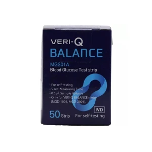 نوار تست قند خون وری کیو بسته 50 عددی
