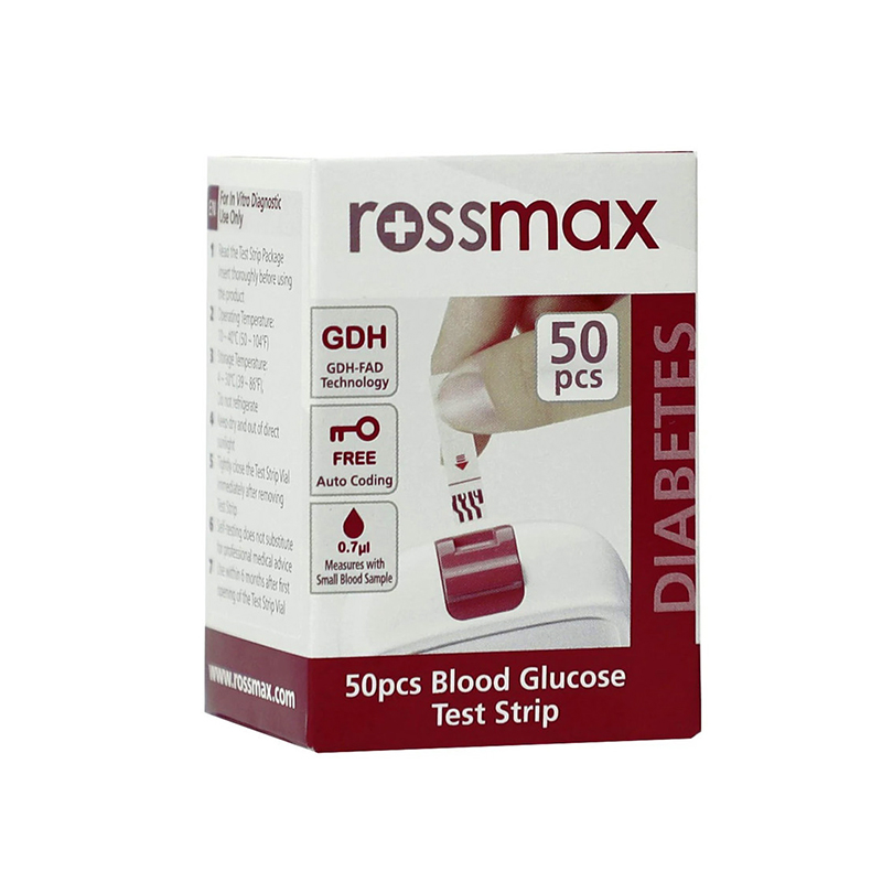 نوار تست قند خون رزمکس 50 عددی