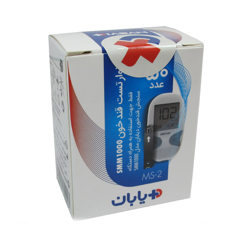 نوار تست قند خون دیابان بسته 50 عددی