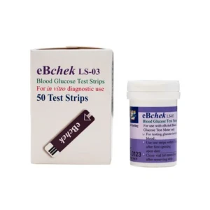 نوار تست قند خون ای بی چک بسته 50 عددی