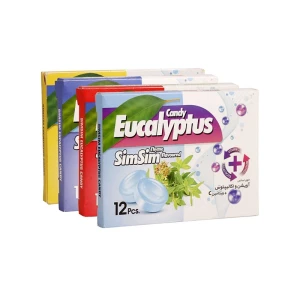 آبنبات مکیدنی اکالیپتوس سیم سیم حاوی ویتامین C