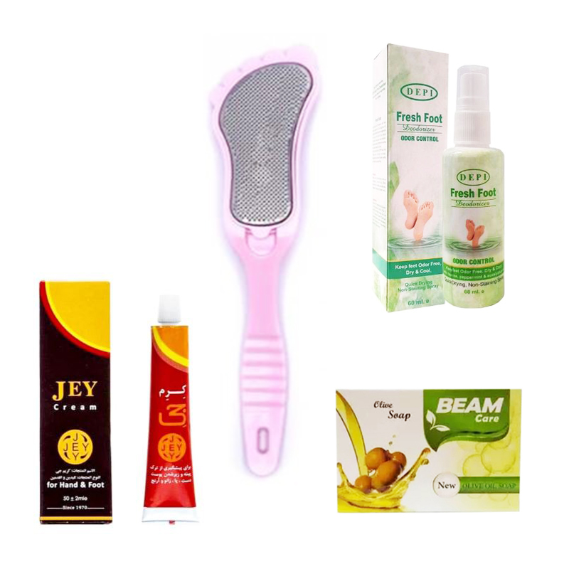 پکیج نقره ای کف پا