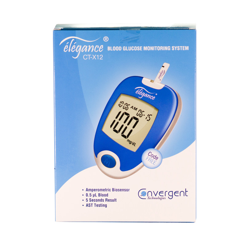 دستگاه تست قند خون الگانس بدون نوار