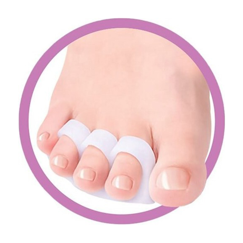 پد فاصله دهنده انگشت پا طرح سه حلقه اسپنکو ژل کد 1018