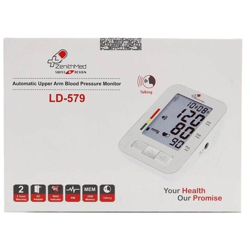 فشارسنج دیجیتال بازویی سخنگو زنیت مد مدل LD579