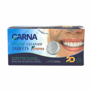 قرص تمیزکننده دندان مصنوعی کارنا CARNA