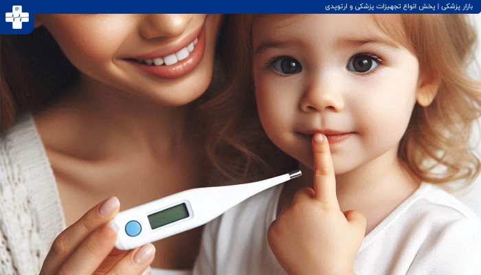 نحوه استفاده از تب سنج دیجیتال کودکان