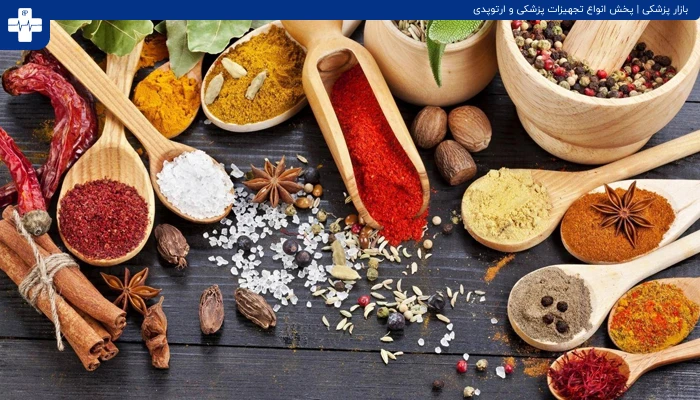 معرفی ادویه جات چربی سوز