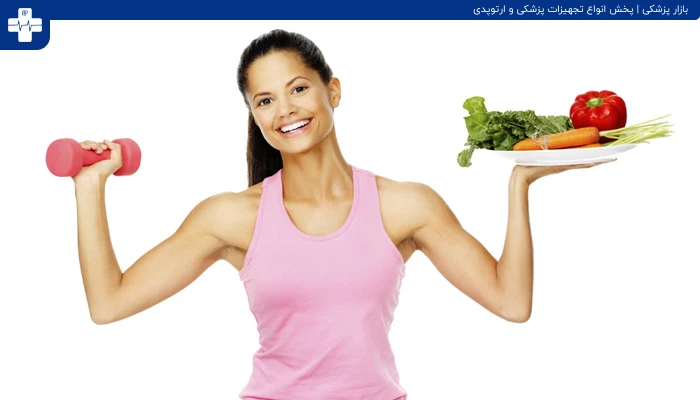 تغذیه روزانه برای بدن سازی بانوان
