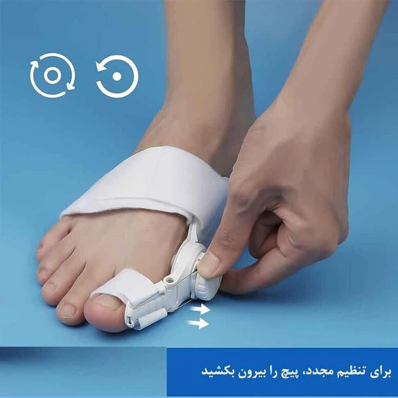 اسپلینت هالوکس والگوس مفصل دار